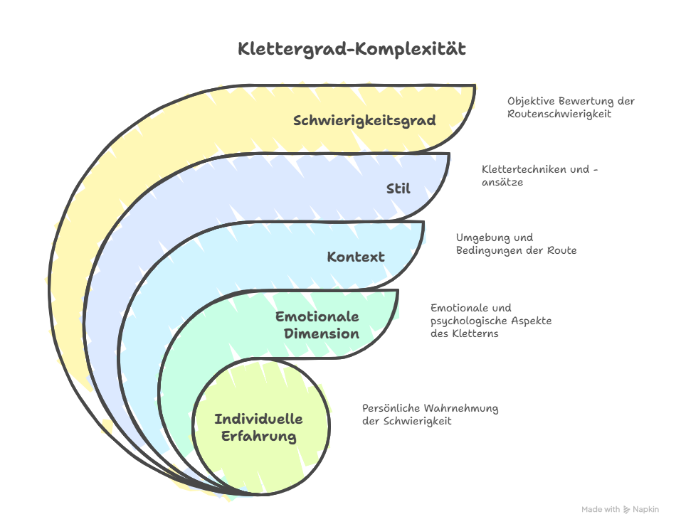 Klettergrade Komplexität Klettergrade Komplexität
